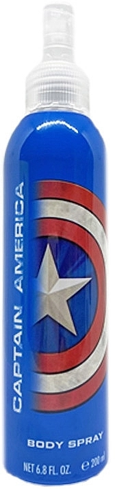 Air-Val International Спрей для тіла Marvel Avengers Capitan America Body Spray - фото N1