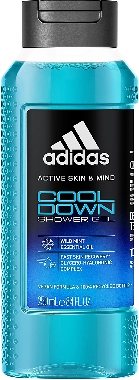 Adidas Гель для душу Active Skin & Mind Cool Down Shower Gel - фото N1