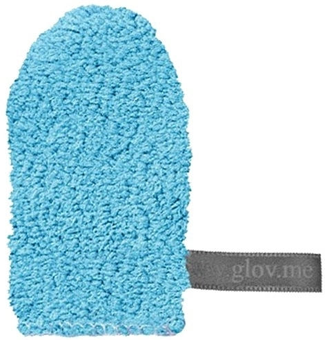 Glov Quick Treat Makeup Remover Bouncy Blue Мини-рукавичка для снятия макияжа, бодрящий голубой - фото N1
