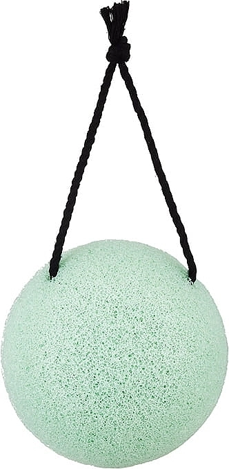 Glov Спонж для лица с зеленой глиной Konjac Facial Sponge With Green Clay - фото N1