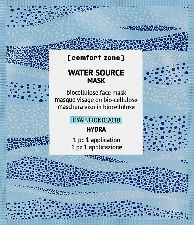 Comfort Zone Біоцелюлозна зволожувальна маска для обличчя Water Source Mask - фото N1