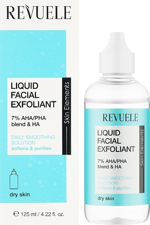 Revuele Рідкий ексфоліант для обличчя Liquid Facial Exfoliant 7% Aha/Pha Blend & Ha - фото N2