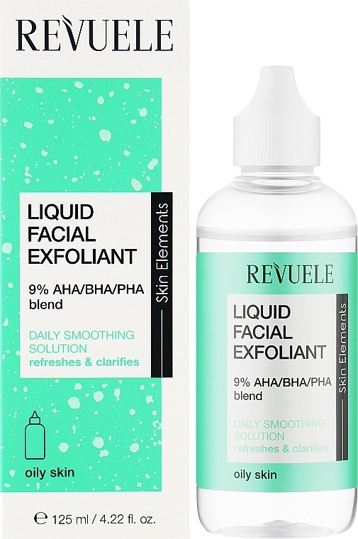 Revuele Жидкий эксфолиант для лица Liquid Facial Exfoliant 9% Aha/Pha Blend - фото N2