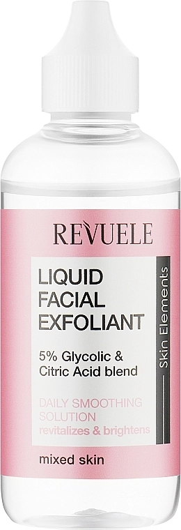 Revuele Жидкий эксфолиант для лица Liquid Facial Exfoliant 5% Glycolic + Citric Acid Blend - фото N1