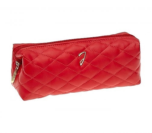 Janeke Косметичка жіноча, червона RED Quilted Pouch Empty - фото N1