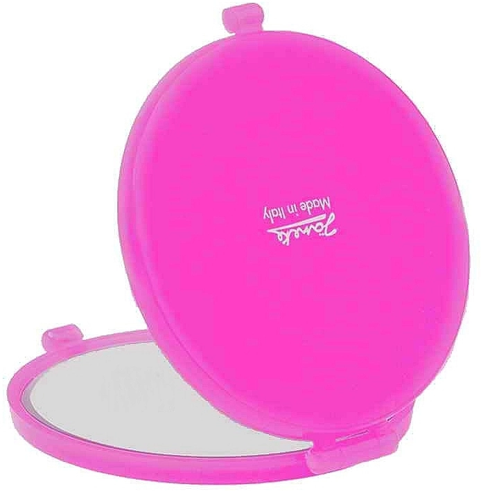 Janeke Дзеркало кишенькове, 82448, рожеве Compact Bag Mirror 73 mm - фото N1