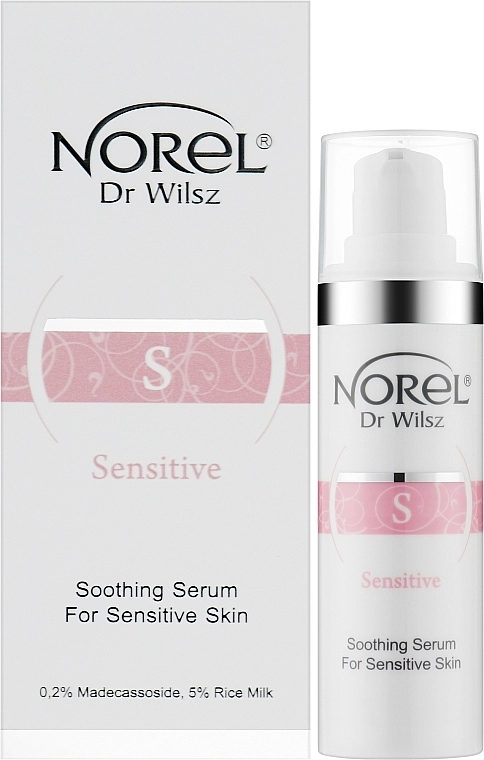 Norel Заспокійлива сироватка для чутливої ​​шкіри Sensitive Soothing Serum For Sensitive Skin - фото N2