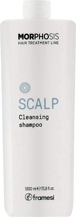 Framesi Очищающий шампунь для кожи головы Morphosis Hair Treatment Line Scalp Cleansing Shampoo - фото N2