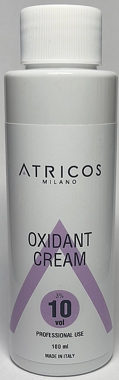 Atricos Оксидант-крем для фарбування та освітлення пасом Oxidant Cream 10 Vol 3% - фото N1