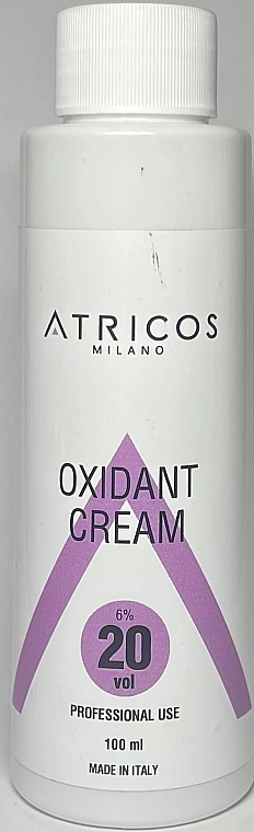 Atricos Оксидант-крем для фарбування та освітлення пасом Oxidant Cream 20 Vol 6% - фото N2