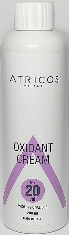 Atricos Оксидант-крем для фарбування та освітлення пасом Oxidant Cream 20 Vol 6% - фото N1