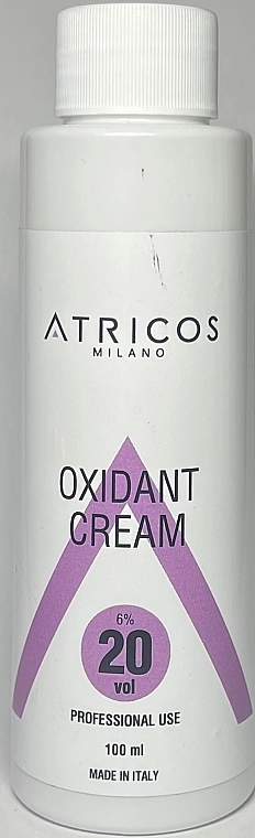 Atricos Оксидант-крем для окрашивания и осветления прядей Oxidant Cream 20 Vol 6% - фото N2