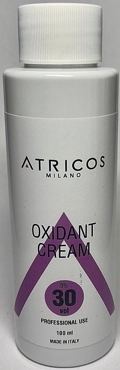 Atricos Оксидант-крем для фарбування та освітлення пасом Oxidant Cream 30 Vol 9% - фото N2
