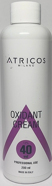 Atricos Оксидант-крем для фарбування та освітлення пасом Oxidant Cream 40 Vol 12% - фото N1