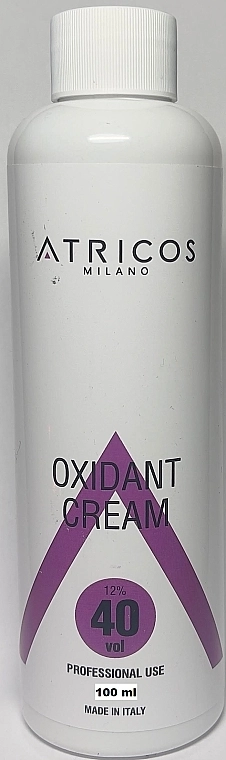 Atricos Оксидант-крем для окрашивания и осветления прядей Oxidant Cream 40 Vol 12% - фото N2