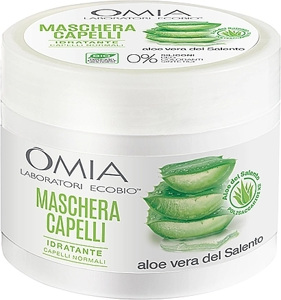 Omia Laboratori Ecobio Маска для волос "Алоэ вера" Aloe Hair Mask - фото N1