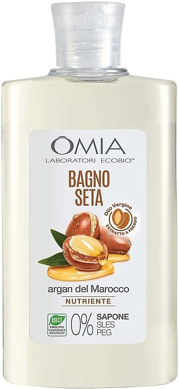 Omia Laboratori Ecobio Гель для душу з аргановою олією Omia Labaratori Ecobio Argan Oil Shower Gel - фото N1