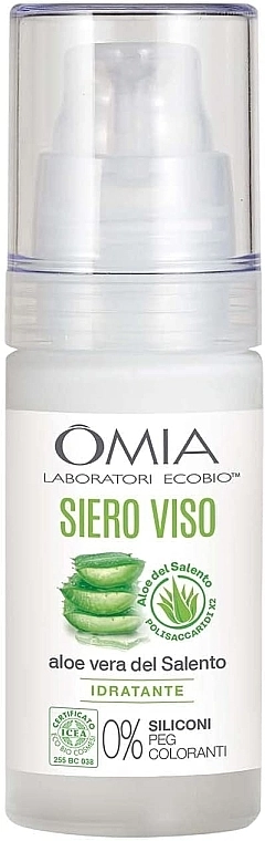 Omia Laboratori Ecobio Сироватка для обличчя з алое вера Omia Labaratori Ecobio Aloe Vera Face Serum - фото N1