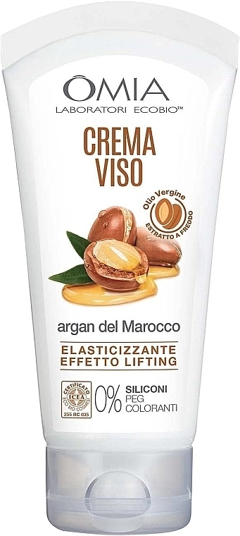 Omia Laboratori Ecobio Крем для обличчя з аргановою олією Omia Labaratori Ecobio Argan Oil Face Cream - фото N1