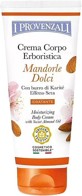 I Provenzali Крем для тіла з олією солодкого мигдалю Body Cream With Sweet Almond Oil & Karite - фото N1