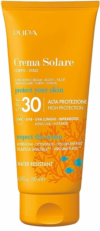 Pupa Сонцезахисний крем SPF 30 Sunscreen Cream - фото N1