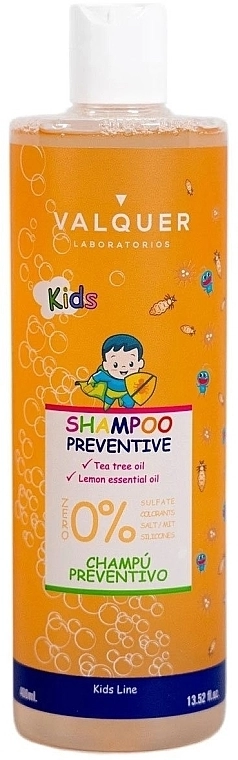Valquer Профілактичний шампунь для дітей Child Preventive Shampoo - фото N1