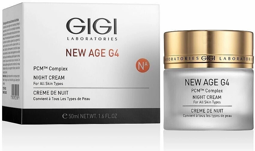 Gigi Нічний крем для обличчя New Age G4 Night For All Skin Types Cream - фото N1