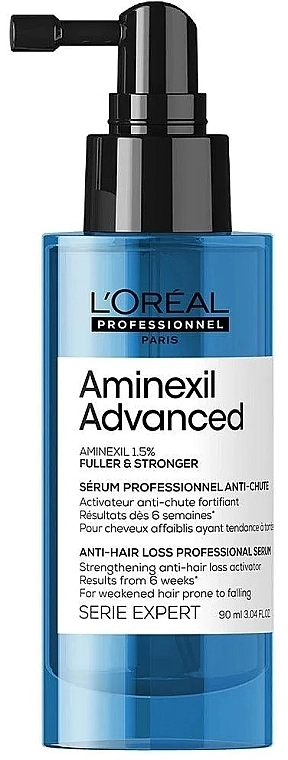 L'Oreal Professionnel Сироватка для шкіри голови Aminexil Advanced Fuller & Stronger Anti-Hair Loss Serum - фото N1