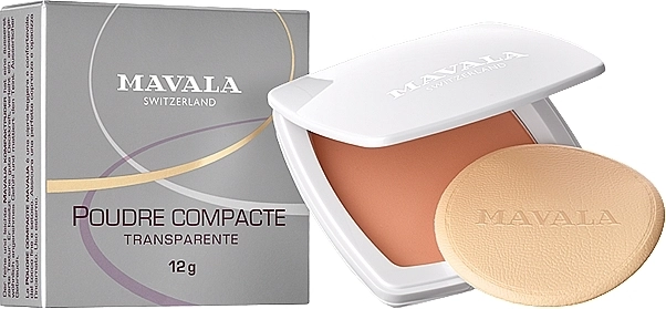 Mavala Transparent Pressed Powder Пудра для обличчя - фото N1