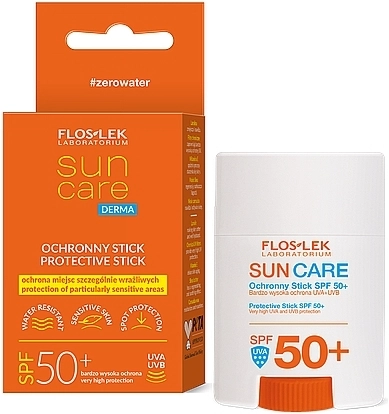 Floslek Сонцезахисний стік для обличчя і тіла Sun Care Protective Stick SPF 50+ - фото N1