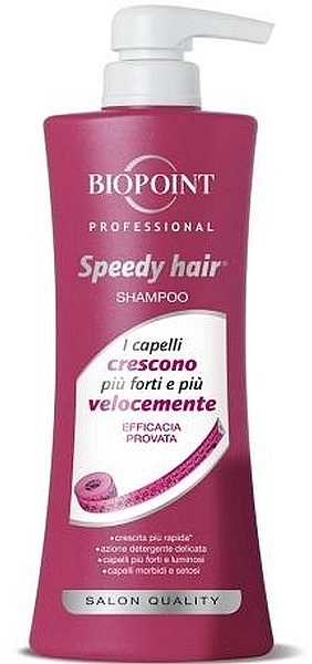 Biopoint Шампунь для ускоренного роста волос Speedy Hair Shampoo Fortificante Capelli - фото N1