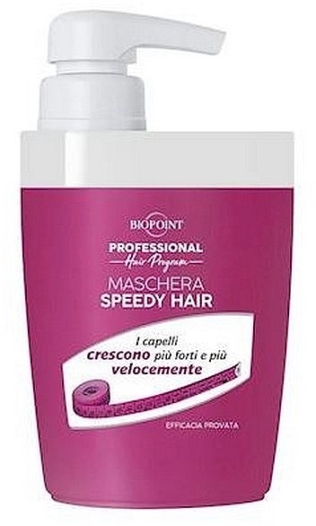 Biopoint Маска для прискореного росту волосся Speedy Hair Maschera Per Capelli Piu' Forti - фото N1