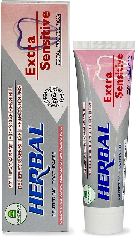 Natura House Зубна паста Herbal Extra Sensitive Toothpaste - фото N6