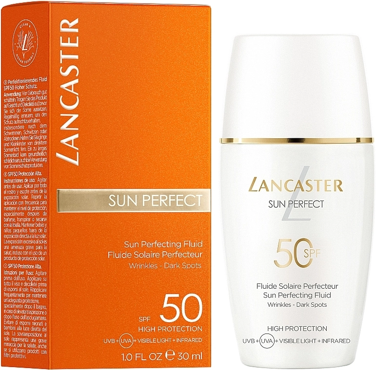 Lancaster Сонцезахисний флюїд для обличчя Sun Perfect Sun Perfecting Fluid SPF 50 - фото N2