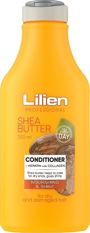 Lilien Кондиціонер для сухого та пошкодженого волосся Shea Butter Conditioner - фото N1