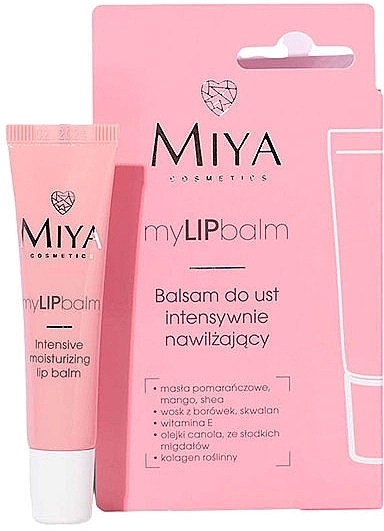 Miya Cosmetics Зволожувальний бальзам для губ myLIPbalm - фото N1