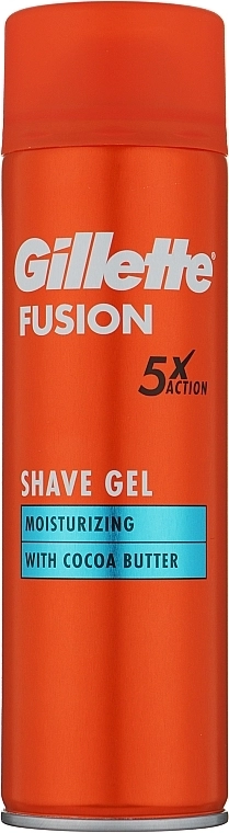 Gillette Гель для бритья Fusion 5 Moisturizing Shave Gel - фото N1