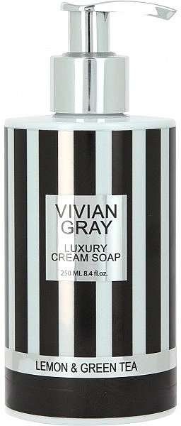 Vivian Gray Крем-мило для рук Lemon & Green Tea Luxury Cream Soap - фото N1
