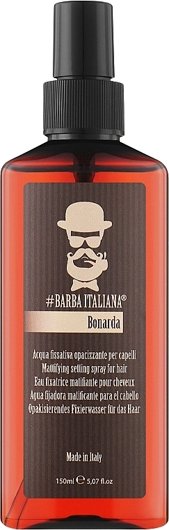 Barba Italiana Матирующий фиксирующий спрей для волос Bonarda Matting Fixing Hair Spray - фото N1