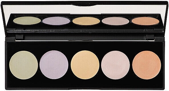 Korres Color-Correcting Activated Charcoal Multi Purpose Palette Палетка для контуринга - фото N1