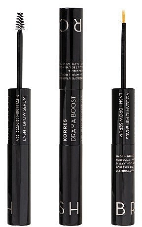 Korres Сыворотка для ресниц и бровей Volcanic Minerals Drama Boost Lash & Brow Serum - фото N1