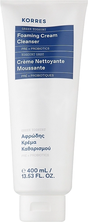 Korres Пінка для вмивання Greek Yoghurt Foaming Cream Cleanser Pre+ Probiotics - фото N1