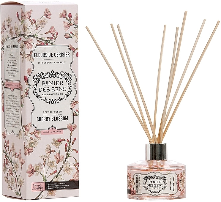 Panier des Sens УЦЕНКА Диффузор ароматический "Цветок вишни" Cherry Blossom Reed Diffuser * - фото N1