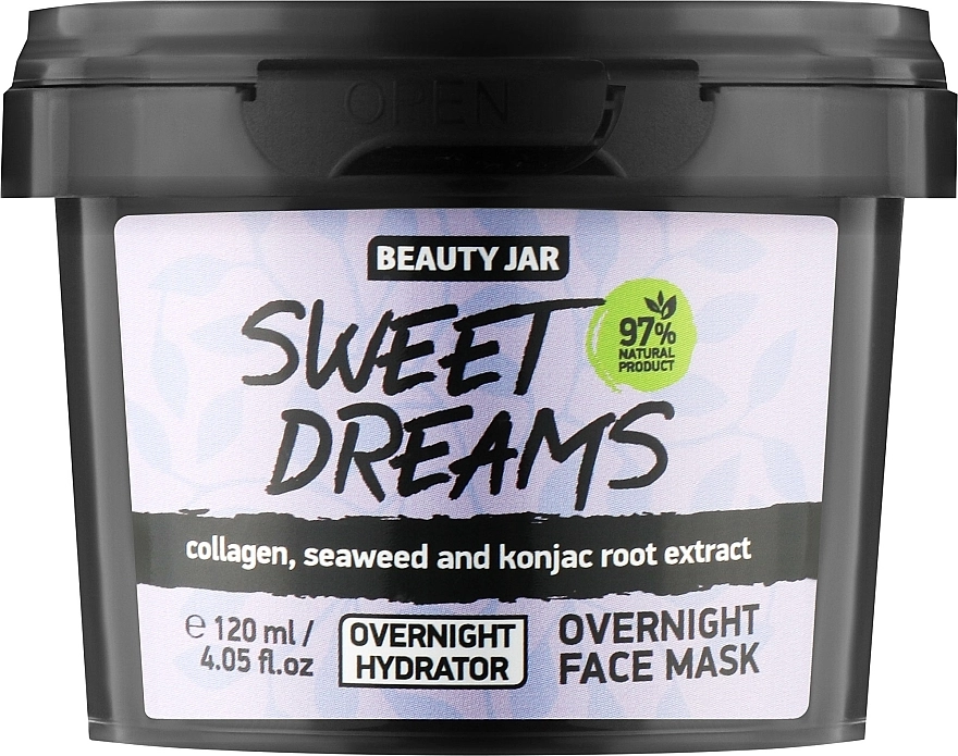 Beauty Jar Нічна маска для обличчя "Солодкі сни" Overnight Face Mask - фото N1