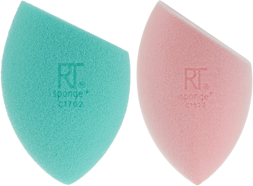 Real Techniques Набор спонжей для макияжа, 2 шт. Miracle Mattifying Makeup Sponge Duo - фото N2