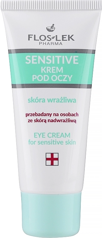 Floslek М'який крем для чутливої шкіри навколо очей Eye Care Expert Midl Eye Cream For Sensitive Skin - фото N1