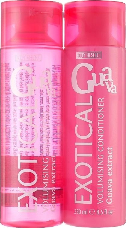Mades Cosmetics Набір "Екзотична гуава" Body Resort (shmp/250ml + cond/250ml) - фото N1