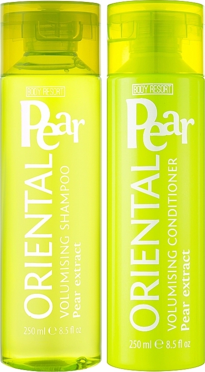 Mades Cosmetics Набір "Східна груша" Body Resort (shmp/250ml + cond/250ml) - фото N1