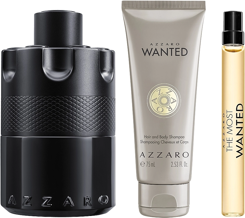 Azzaro The Most Wanted Набір (edp/100ml + deo/75ml + edp/10ml) - фото N2