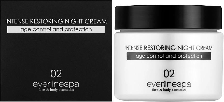 Everline Зволожувальний нічний крем для атонічної шкіри обличчя Intense Restoring Night Cream - фото N2